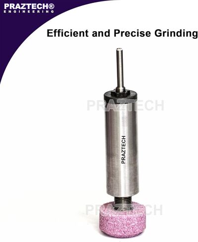PRAZTECH® Premium Quality 11/16" Thread Sioux Valve Seat Grinding Stones Set | Pink Panther Aluminium Oxide Vitrified Bonded Emery | DIY Tool (28 Pcs Stones + Holder Drive Ball) in Saudi Arabia
