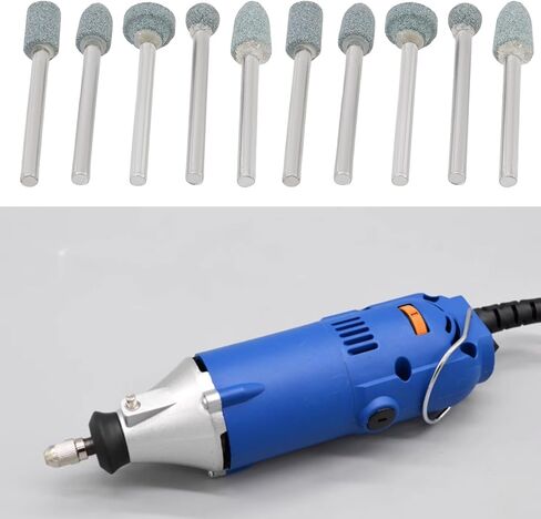 20 Pack 1/8 inch Grinding Tools Rotary Abrasive Mounted Rotary Grinding Head Kit for Stone Glass Metal Gems Ceramics Polishing and Grinding Green in Saudi Arabia
