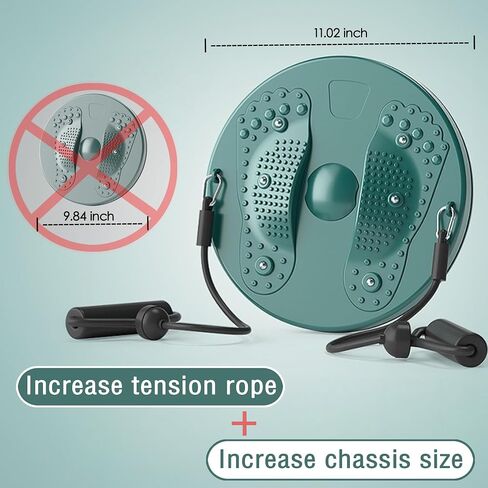 Waist Sculptor Twister Disc Board Twisting Exercise Machine, Lovely Core Ab Twist Plate Fitness Tool for Women in Saudi Arabia
