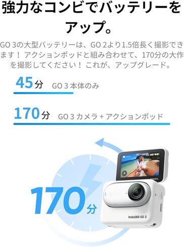 Insta360 GO 3 64GB-كاميرا Vlogging للمبدعين ، المدونة ، كاميرا الحركة الصغيرة مع شاشة تعمل باللمس ، الخفيفة والمحمولة ، POV خالية من اليدين ، Mount في أي مكان ، الاستقرار ، المعاينة عن بُعد ، مقاومة للماء in Saudi Arabia