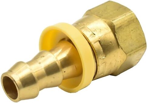 موصلات تجهيزات خرطوم النحاس السهل قفل 3/8 "Push -Lock Barb X 3/8" FPT - FL266 in Kuwait