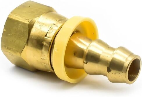 موصلات تجهيزات خرطوم النحاس السهل قفل 3/8 "Push -Lock Barb X 3/8" FPT - FL266 in Kuwait
