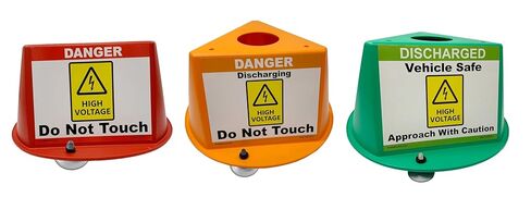 Electric Vehicle (EV) High Voltage Lockout/Tagout Safety Hat Kit in Kuwait