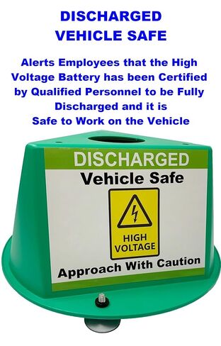 Electric Vehicle (EV) High Voltage Lockout/Tagout Safety Hat Kit in Kuwait