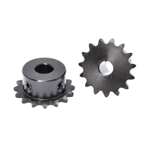 Gear Teeth Spiral Bevel Gear 1Pcs 12Teeth - 35Teeth 04C Chain Gear 45# Steel Industrial Sprocket Wheel 6mm Bore Motor Chain Drive Sprocket(04C 25T) in Saudi Arabia