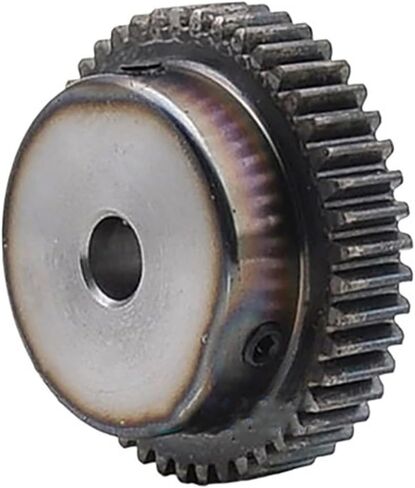 ترس الأسنان التروس الحلزونية التروس 1pcs 1 خطوة تموت العتاد 44-100 أسنان التجويف 8mm 1m الصلب المعدني كامير ترس ترس (80 أسنان) in Kuwait