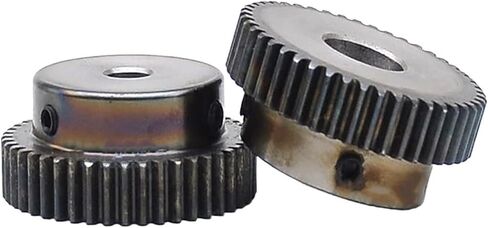 ترس الأسنان التروس الحلزونية التروس 1pcs 1 خطوة تموت العتاد 44-100 أسنان التجويف 8mm 1m الصلب المعدني كامير ترس ترس (80 أسنان) in Kuwait