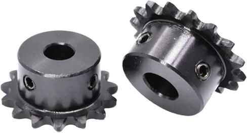 Gear Teeth Spiral Bevel Gear 1PCS 20T-30T 04C Chain Gear Bore 8mm Industrial Sprocket Wheel Motor Chain Drive Sprocket Tooth Pitch 6.35mm 45# Steel(25 Teeth) in Saudi Arabia