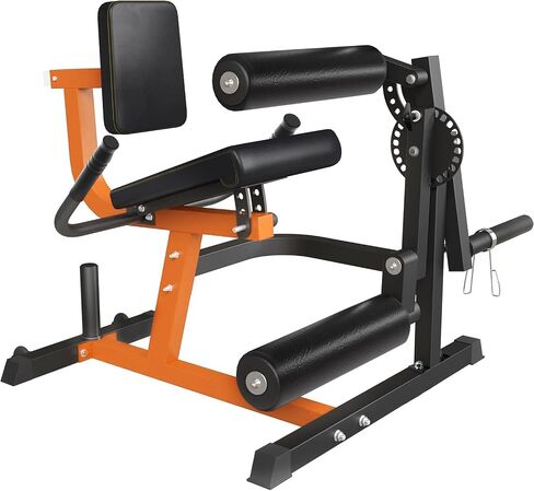 Leg Extension and Curl Machine, Leg Stretcher 550LBS Lower Body Special Leg Machine, Adjustable Leg Exercise Bench with Heavy Duty Lower Body Equipment for Thigh Training & Home Gym in Saudi Arabia