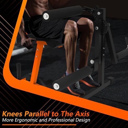 Leg Extension and Curl Machine, Leg Stretcher 550LBS Lower Body Special Leg Machine, Adjustable Leg Exercise Bench with Heavy Duty Lower Body Equipment for Thigh Training & Home Gym in Saudi Arabia