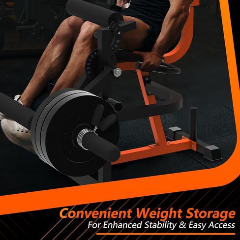 Leg Extension and Curl Machine, Leg Stretcher 550LBS Lower Body Special Leg Machine, Adjustable Leg Exercise Bench with Heavy Duty Lower Body Equipment for Thigh Training & Home Gym in Saudi Arabia