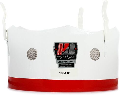 Humes & Berg 160a stonelelined velvet-tone tenor trombone bucket mute-8 inch (5 pack) bundle in Kuwait