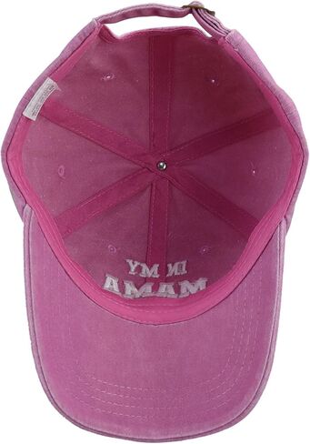 2PCS Mama and Mini Era Matching Hats for Women Kids, Adjustable Embroidered Cotton Mom Daughter Baseball Cap in Kuwait