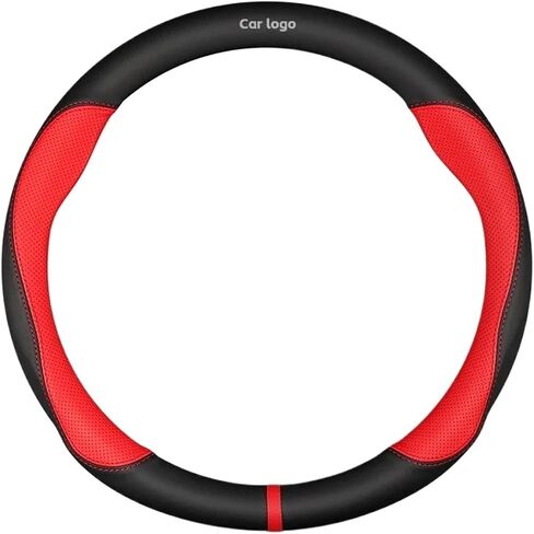 Suitable Fit for Hyundai i40 i30 i10 ix35 ix25 Accent Fit for Elantra Santa Fe Creta Solaris Kona 37-38 cm car Steering Wheel Cover(Style1) in Kuwait