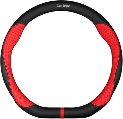 Suitable Fit for Hyundai i40 i30 i10 ix35 ix25 Accent Fit for Elantra Santa Fe Creta Solaris Kona 37-38 cm car Steering Wheel Cover(Style1) in Kuwait