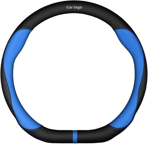 Suitable Fit for Hyundai i40 i30 i10 ix35 ix25 Accent Fit for Elantra Santa Fe Creta Solaris Kona 37-38 cm car Steering Wheel Cover(Style1) in Kuwait