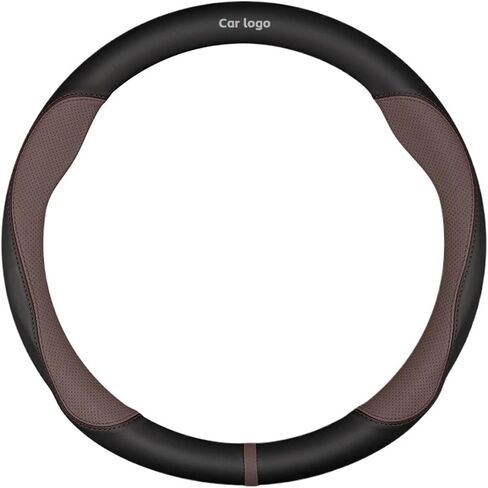 Suitable Fit for Hyundai i40 i30 i10 ix35 ix25 Accent Fit for Elantra Santa Fe Creta Solaris Kona 37-38 cm car Steering Wheel Cover(Style1) in Kuwait