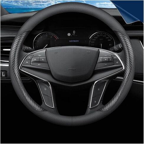 مناسب لغطاء عجلة القيادة Cadillac ATSL XTS CT5 CT4 CT6 XT5 XT4 XT6 LEATHER COVER in Kuwait