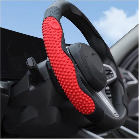 تغطية عجلة قيادة السيارات السيليكون طوال موسم الموديل العالمي C-ROW ملاءمة مناسبة لـ Bentley Fit for Benz Sport 5D Handle Cover (Style 2) in Kuwait