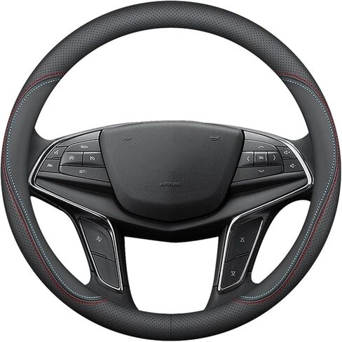 مناسب لغطاء عجلة القيادة Cadillac ATSL XTS CT5 CT4 CT6 XT5 XT4 XT6 LEATHER COVER in Kuwait