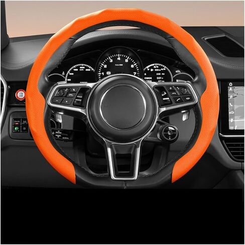 Four Season Universal Sweat Absorbing, Breathable Sports Car Handle Cover for Men and Women 5D Round(Style 5) in Saudi Arabia