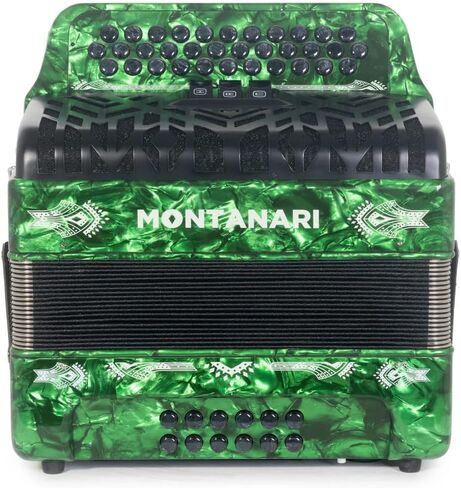 Montanari CM II أكورديون 3 تبديل 3412 EAD GREEN in Saudi Arabia
