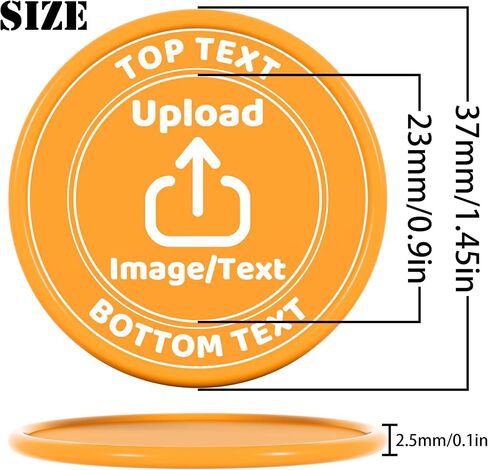 200-1000 رقائق البوكر البلاستيكية المخصصة ، رقائق الشراب ، تخصيص شعارك وصورة ونصًا مزدوجة الرموز المخصصة للطباعة ذات الألوان الكاملة للشريط والحفلات وبطاقات العمل والترقيات in Kuwait