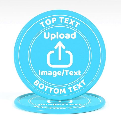 200-1000 رقائق البوكر البلاستيكية المخصصة ، رقائق الشراب ، تخصيص شعارك وصورة ونصًا مزدوجة الرموز المخصصة للطباعة ذات الألوان الكاملة للشريط والحفلات وبطاقات العمل والترقيات in Kuwait