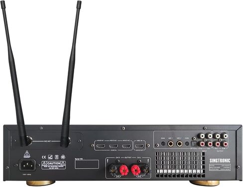 KSP-4000PRO 4000W نظام الكاريوكي المهني | 3 في 1 من الفئة D ، خلاط رقمي مع مكافحة الظهر ، 2 ميكروفونات لاسلكية in Saudi Arabia