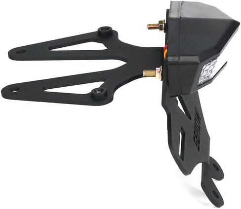 Compatible with SEROW 250 XT250 2018+ License Plate Holder Rear Fender Eliminator Tail Tidy LED Integrated Tail Brake Light Indicator Turn Signal Blinker Kit (Smoke) in Kuwait