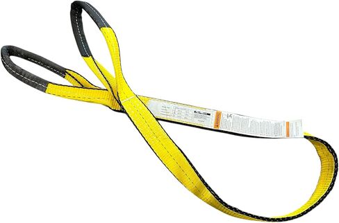 طوله 6 أقدام - ماخ 2 سلسلة 6 '× 2 "حزام حبال بولي بولي البناء ASME OSHA/6200 رطل عمودي 4960 رطل السد 12400 رطل/تزوير نقل القطر معدات السحب in Saudi Arabia