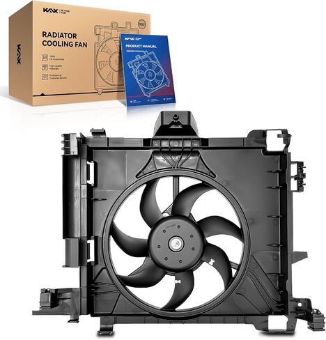 KAX Radiator Cooling Fan Assembly, Compatible with 2017-2022 Rogue Sport, Replace # 214816MA0A, 214816MA0B in Saudi Arabia