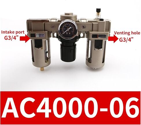 AC3000-02 AC3000-03 AC4000-04 AC4000-06 AC5000-06 AC5000-10 Automatic Drain Air Filter Regulator Lubricator(AC4000-06) in Saudi Arabia
