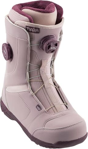 HEAD Women's Tiara LYT BOA Focus Insulated Flexible Foot-Conforming Lightweight All-Mountain Snowboard Riding Sports Lace-Up Boots w/Automatic Lace Tightening, Memory Foam Pads & Comfort Cuff in Saudi Arabia