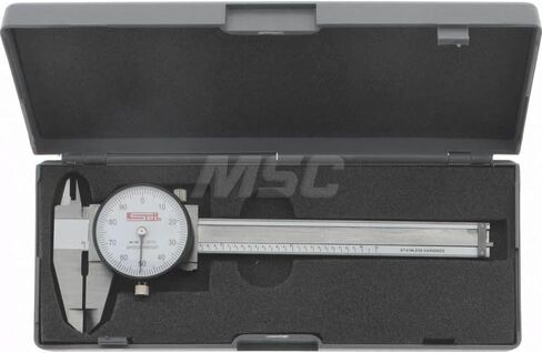 SPI 12-042-8 Smooth-Movement Shockproof Dial Caliper: 0" to 8" Range in Saudi Arabia