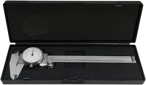 PROLINEMAX 6'' / 150MM Dual Reading Dial Caliper Shockproof Scale Metric SAE Standard INCH MM in Saudi Arabia