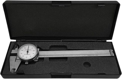 PROLINEMAX 4" Stainless Steel Dial Caliper Shockproof .001" Graduation in Saudi Arabia