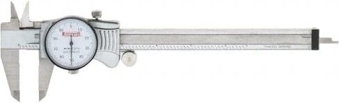 SPI 17-982-0 الفرجار الاتصال الهاتفي السلس المعاير: DIAL WHITE ، 0 "إلى 6" نطاق in Saudi Arabia