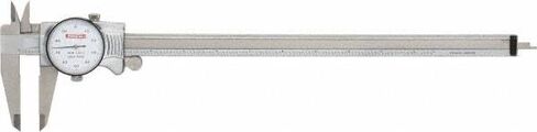 SPI 17-982-0 Calibrated Smooth Dial Caliper: White Dial, 0" to 6" Range in Saudi Arabia