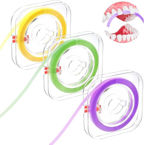 4PCS Dental Polishing Strips Kit Professional and Home Use Tooth Sanding Grinding Tool for Chipped Teeth Abrasive Supplies for Deep Cleaning Cuttable Oral Care Floss File in Saudi Arabia