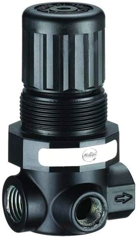 Compressed Air Regulator, Aluminum, 1/4 in NPT, 15 cfm, 300 psi Max Op Pressure, Nonrising, Mfr: 4ZM08-A in Saudi Arabia
