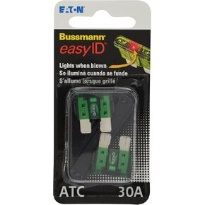 Bussmann BP/ATC-30ID Easyid Flade Fuse ، (حزمة 2) in Kuwait