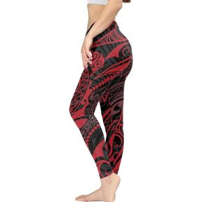 Irisjudy Womens High Pherensed Pants Pants Pratible Presents Pants ، Aztec Tribal Contanced Lagging for Gym in Kuwait