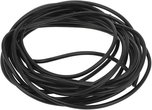 Ground Wire Power Wire 300cm Black TC 1 Pcs 8AWG Fully Insulated& Soft Touch Jacket Car Radio, Automotive, Car Speakers Universal in Saudi Arabia