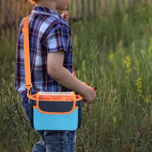 Kids Bike Basket, Bicycle Front Bag, Cute Bike Accessories for Girls Boys Fit Most of Handlebar, Tricycle, Scooter Bag with Detachable Shoulder Strap, (Bag Only), Patented Design in Saudi Arabia