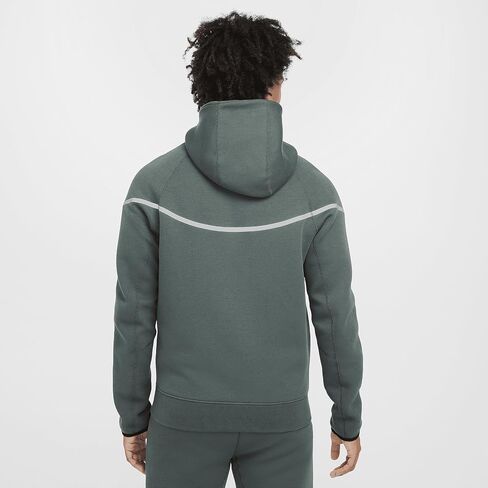 Nike Tech Windrunner Men's Reflective Details Fleece Full-Zip Jacket (FZ0754-338, Vintage Green) in Saudi Arabia