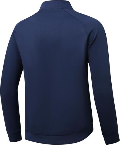 YOUTHUP Men's Track Jacket Full Zip Running Athletic Jacket Lightweight Workout Quick Dry with Pockets Outdoor Sports(XS-4XL) in Saudi Arabia