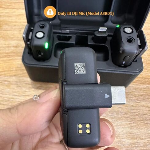 Original Mobile Phone Adapter for DJI Mic 2 (Lightning) - Compatible with DJI Mic 2 Receiver and iPhone 14/13 Series in Saudi Arabia