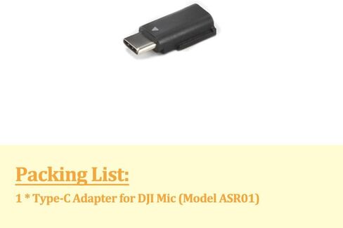 Original Mobile Phone Adapter for DJI Mic 2 (Lightning) - Compatible with DJI Mic 2 Receiver and iPhone 14/13 Series in Saudi Arabia