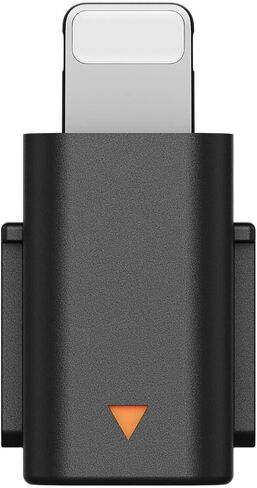 Original Mobile Phone Adapter for DJI Mic 2 (Lightning) - Compatible with DJI Mic 2 Receiver and iPhone 14/13 Series in Saudi Arabia